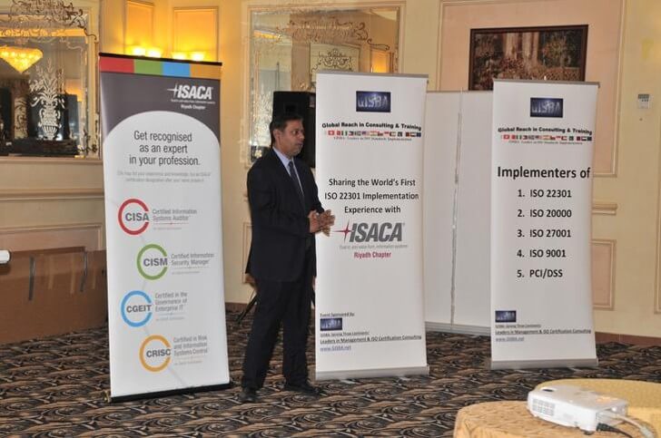 CRISC training session photo 2